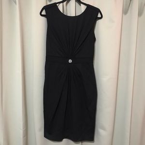 Ted Baker London Black Sleeveless Cocktail Dress